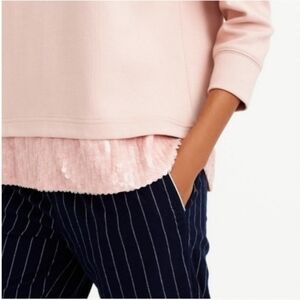 Dusty Pink Top with Sequin Detail